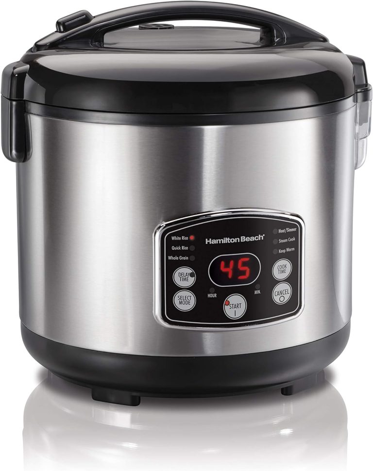 Hamilton Beach Programmable Rice Cooker & Food Steamer (37541)